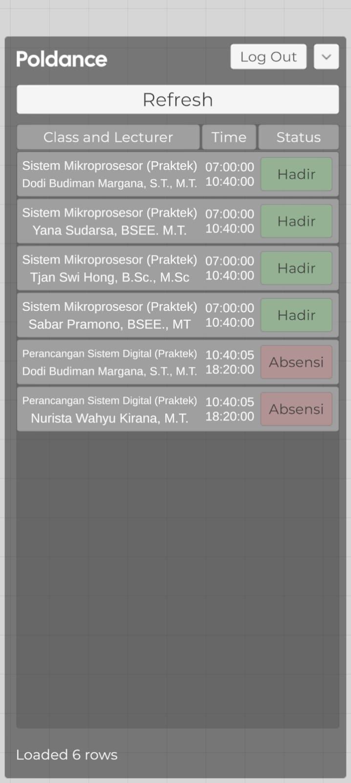 Poldance App Preview